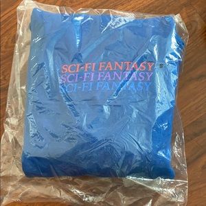 Sci-fi fantasy hooded sweatshirt size small